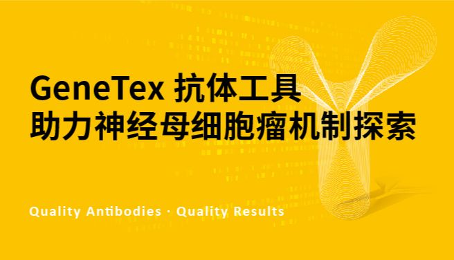 GeneTex 抗体工具，助力神经母细胞瘤机制探索