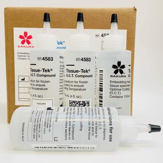 美国原装进口SAKURA Tissue-Tek樱花OCT冷冻切片包埋剂 /包埋模具