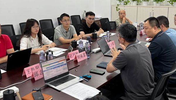 北京市经信局产促中心到大兴区同立海源生物调研