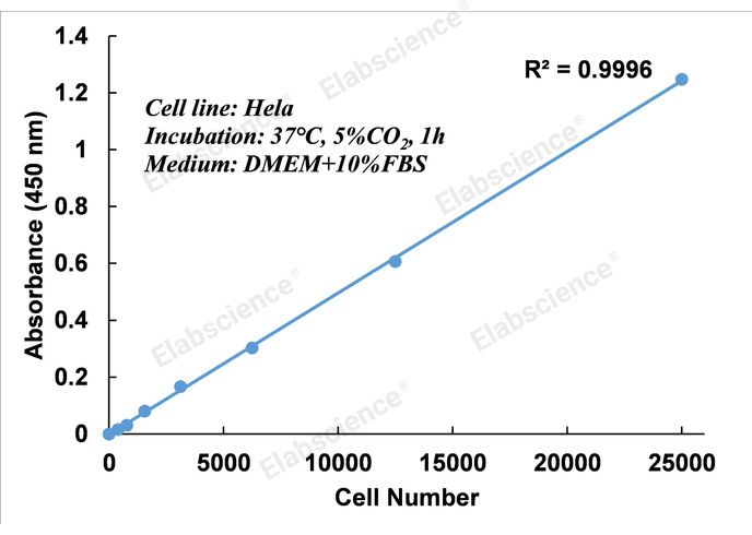 科研效率 UP！Elabscience 增强型 CCK-8 试剂盒，精准检测细胞活力的 “黄金助手”