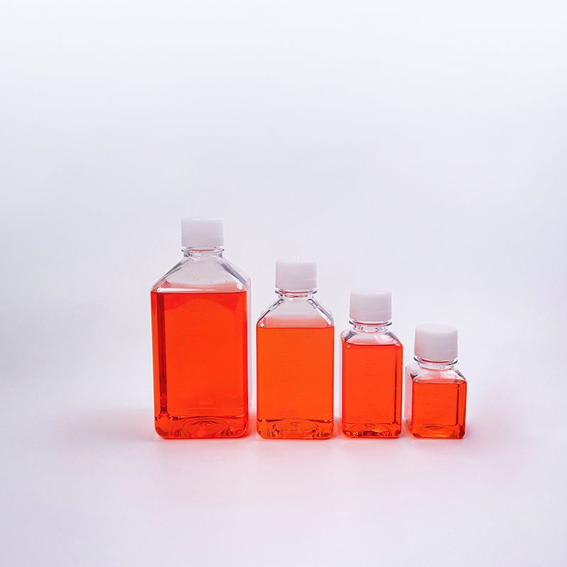 PET方形试剂瓶/培养基方瓶