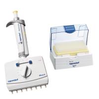 Eppendorf货号3125000133可调间距手动移液器8通道5-100µl淡黄色Research plus Move It上海睿安生物19121878899