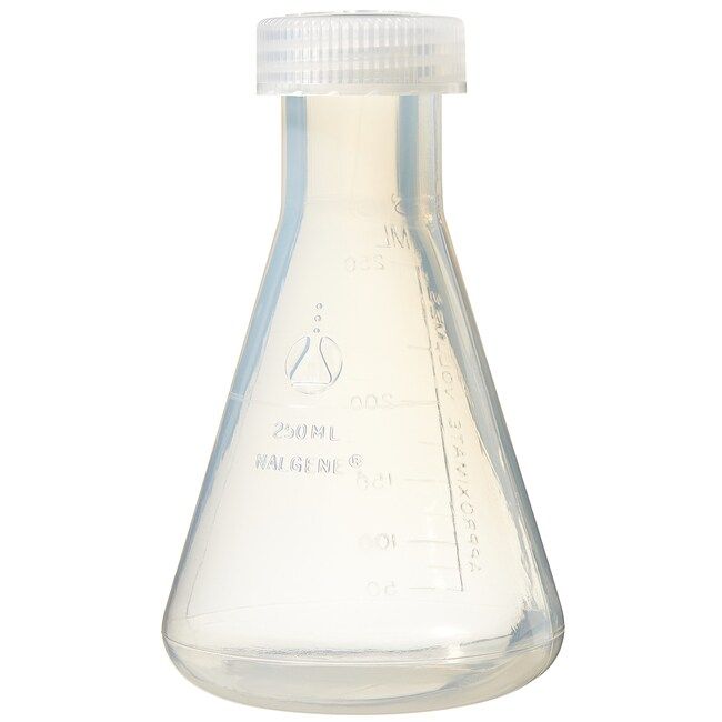 Nalgene货号4109-0250带螺旋盖的锥形瓶250ml聚甲基戊烯(聚丙烯盖)19121878899上海睿安生物