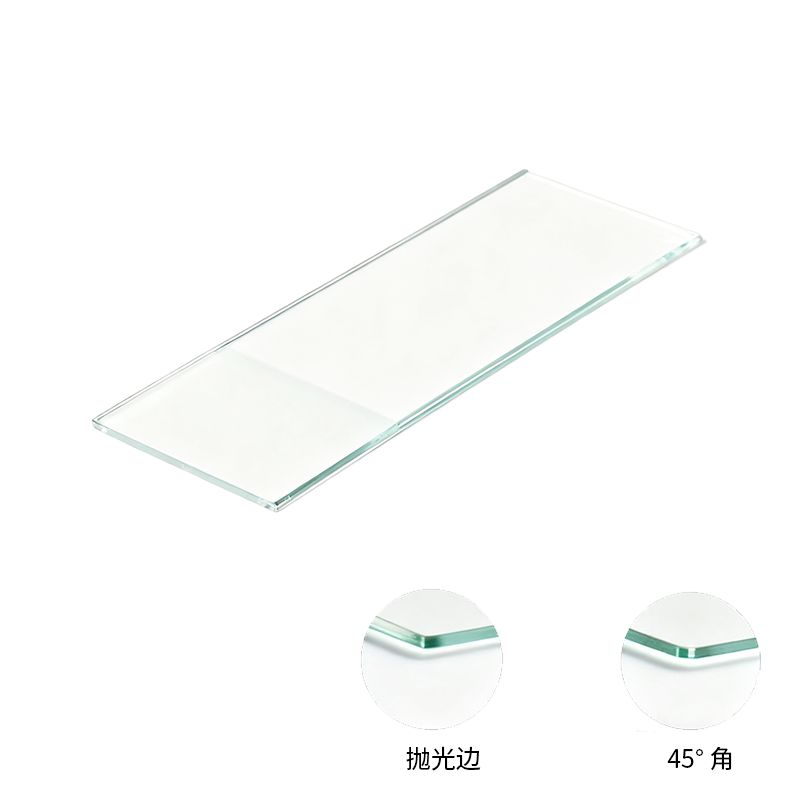 显微镜载玻片，单头单面蒙砂