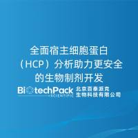 全面宿主细胞蛋白(HCP)分析助力更安全的生物制剂开发