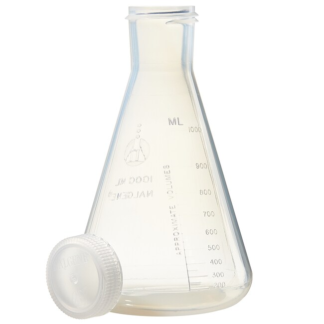 Nalgene货号4109-1000带螺旋盖的锥形瓶1000