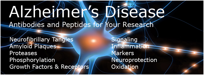 New Tools for Alzheimer's Disease Research【ABBIOTEC】