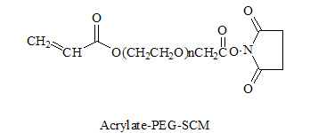 丙烯酸-聚乙二醇-琥珀酰亚胺乙酸酯，ACRL-PEG-SCM，Acrylate-PEG-SCM