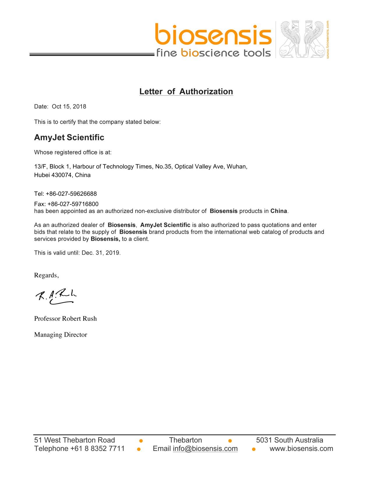 Biosensis中国区域代理艾美捷科技—神经科学领域领航者