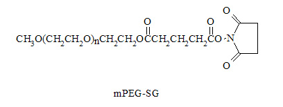 甲氧基聚乙二醇-琥珀酰亚胺戊二酸酯，MPEG-SG，mPEG-Succinimidyl Glutarate