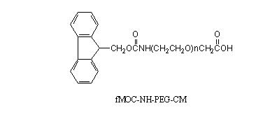 芴甲氧羰基-氨基-聚乙二醇-羧甲基，FMOC-NH-PEG-CM，FMOC-NH-PEG-CH2-COOH，FMOC-NH-PEG-Carboxymethyl
