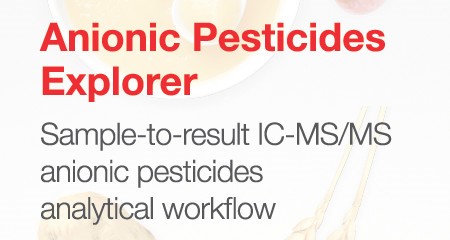 IC-MSMS极性阴离子型农残解决方案