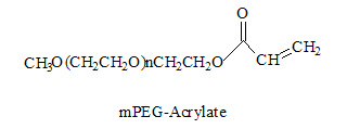 甲氧基聚乙二醇-丙烯酸，MPEG-ACRL，MPEG-Acrylate