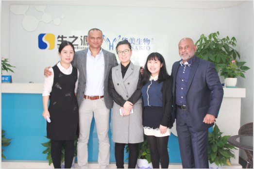 荷兰代理商代表团访问华美