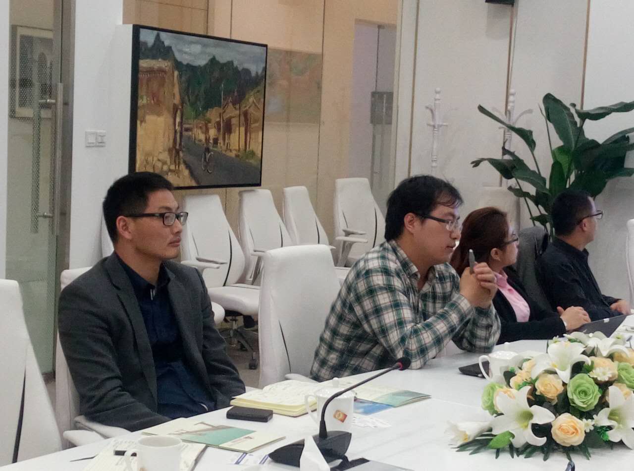 赛百慷与中国产业升级网的项目对接洽谈会