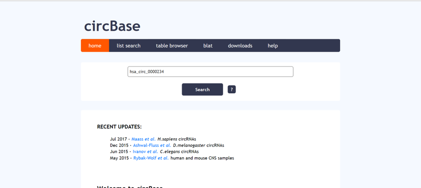 书本不会教的：环状 RNA（circRNA） 序列查询及引物设计