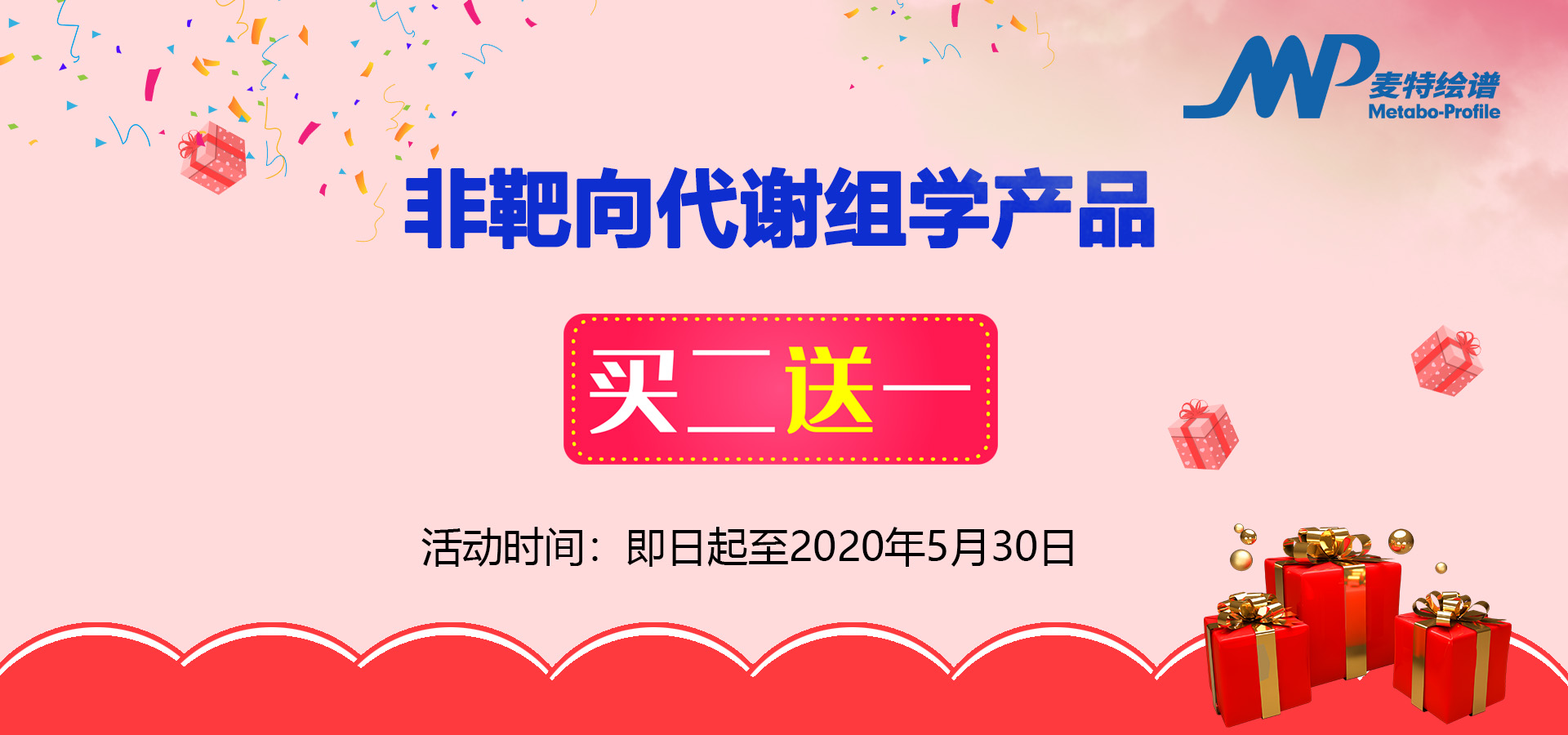 周年福利 | 非靶向代谢组学技术服务买二送一