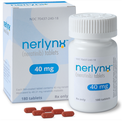 乳腺癌新药！Puma靶向药物Nerlynx治疗HER2阳性乳腺癌III期临床显著延长无进展生存
