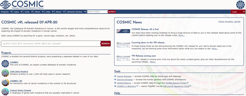 如何知道基因在癌症中是否突变？安利一个强大的癌症基因突变数据库！