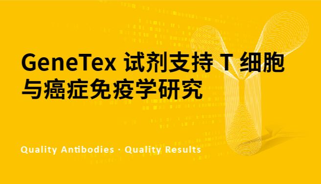 GeneTex 试剂支持 T 细胞与癌症免疫学研究