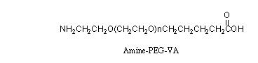 氨基-聚乙二醇-戊酸酯，NH2-PEG-VA，Amine-PEG-Valeric Acid
