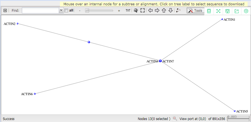 蛋白序列比对和进化树的绘制 蛋白序列比对和进化树的绘制