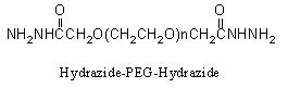肼基-聚乙二醇-肼基，HZ-PEG-HZ，Hydrazide-PEG-Hydrazide