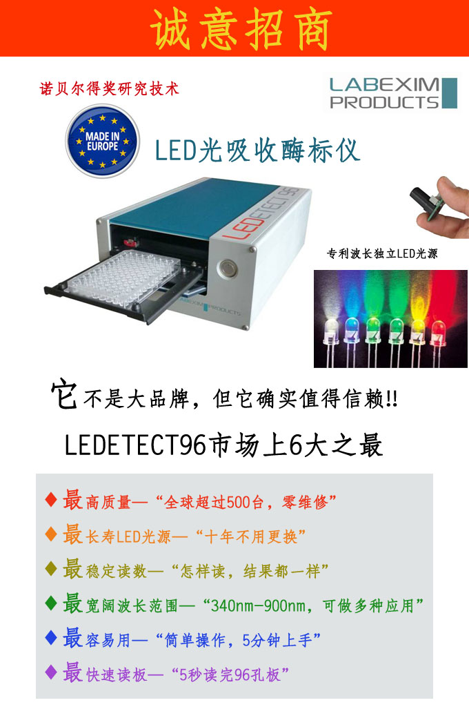 LED光吸收酶标仪全国诚意招商