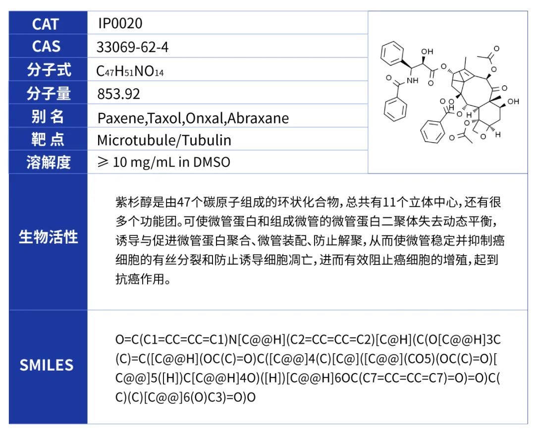 一种经典的抗癌化合物—紫杉醇