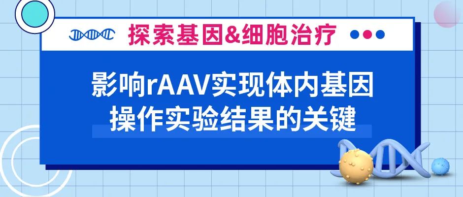 影响rAAV实现体内基因操作实验结果关键:实验操作对注射效果影响