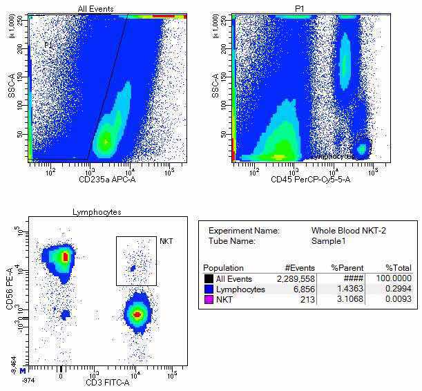 【FACSCelesta实验应用系列】之全血NKT检测