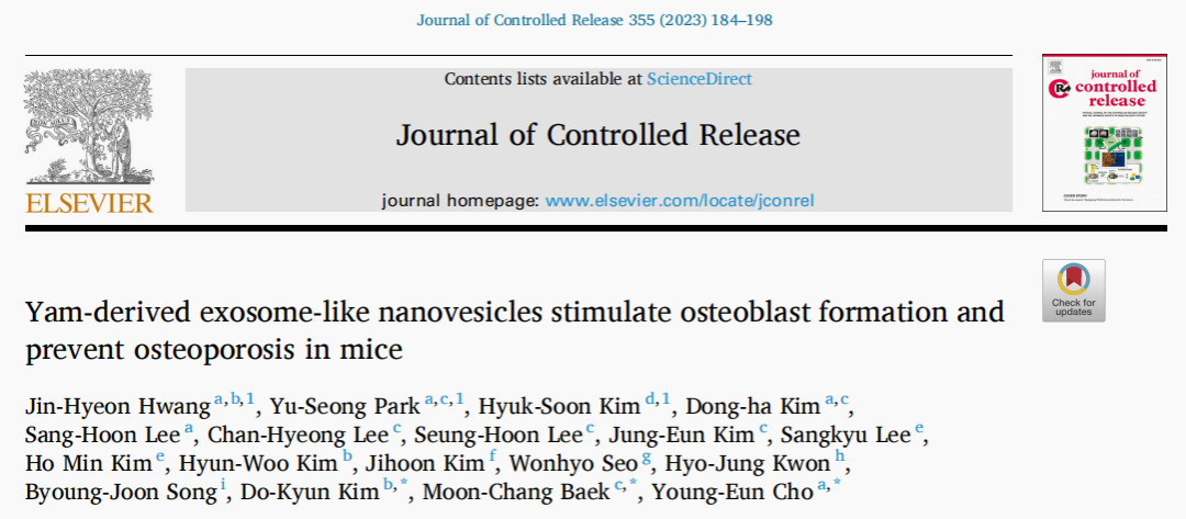 植物来源外泌体研究近期进展