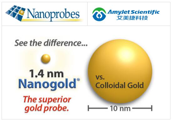 Nanoprobes纳米探针丨Nanogold偶联物的特点和应用 Nanoprobes纳米探针丨Nanogold偶联物的特点和应用
