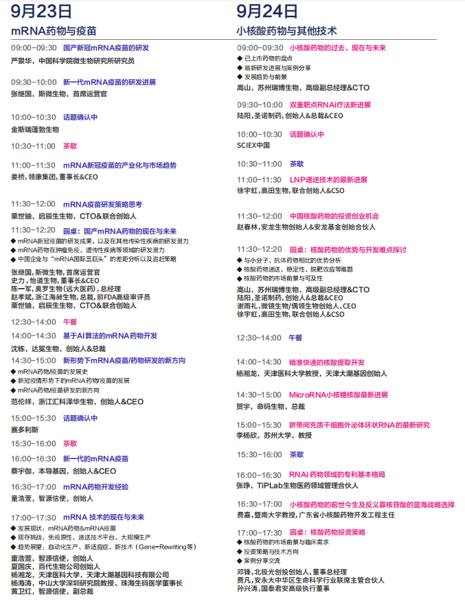AVT诚邀您参加NID 2021核酸药物产业发展论坛