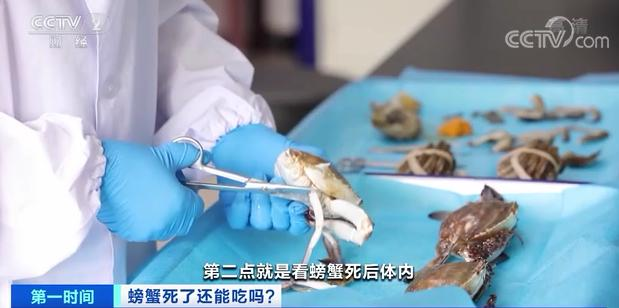 检测揭大闸蟹死后2小时菌落激增22% 专家：死了一定不能食用