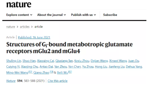 Absin 小分子化合物 VU0364770 荣登《NATURE》IF 49.962