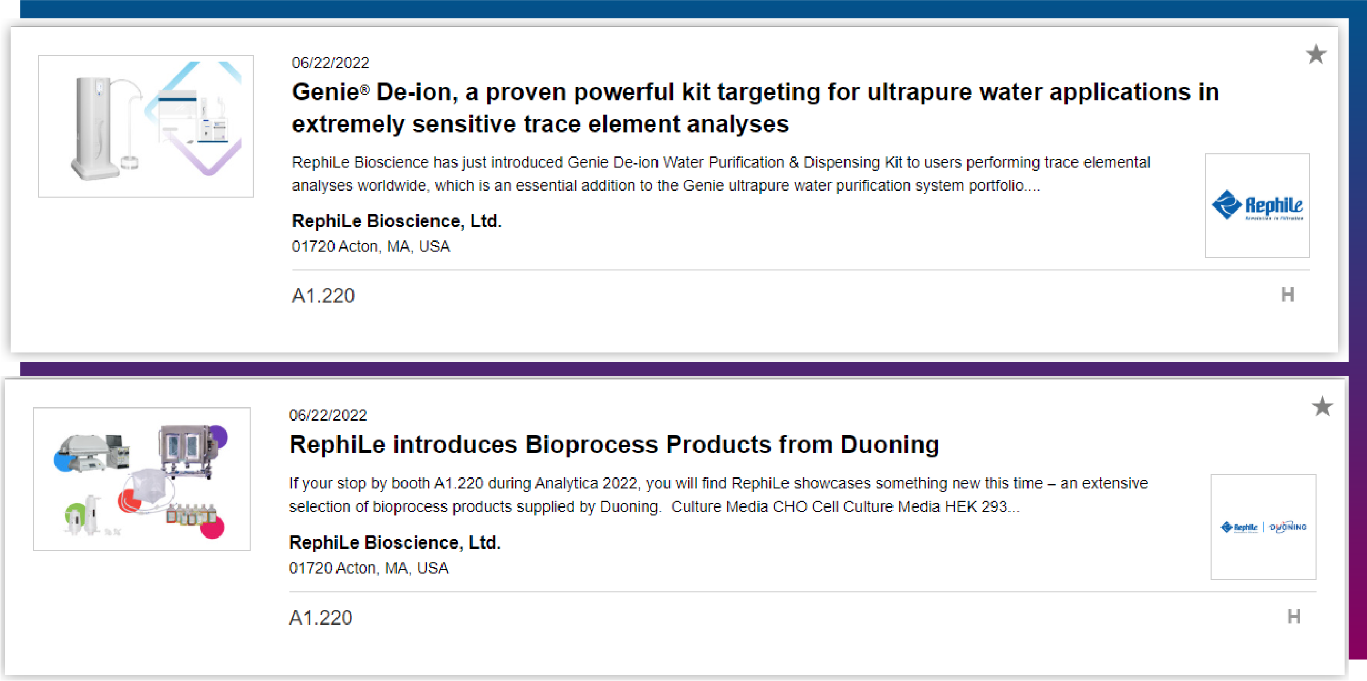 analytica线上新闻媒体上关于乐枫及多宁产品的信息