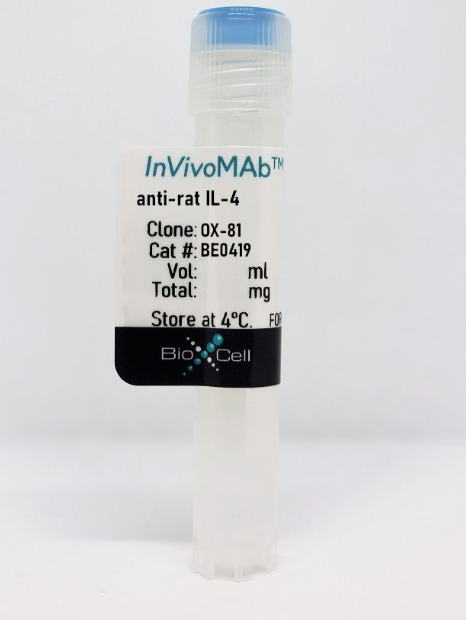 高纯度、低内毒素InVivoMAb抗大鼠IL-4：促销季来袭