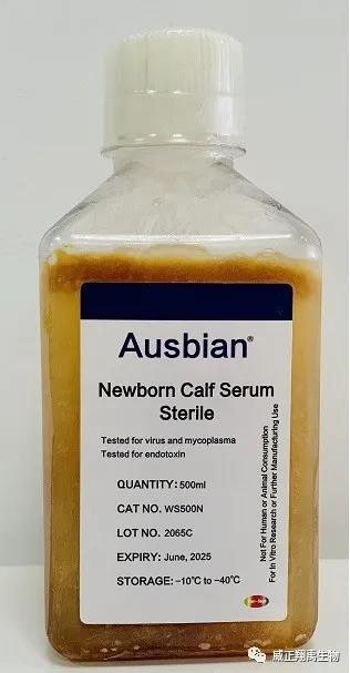 到货通知！！！ Ausbian®精制新生牛血清新批次到货啦！