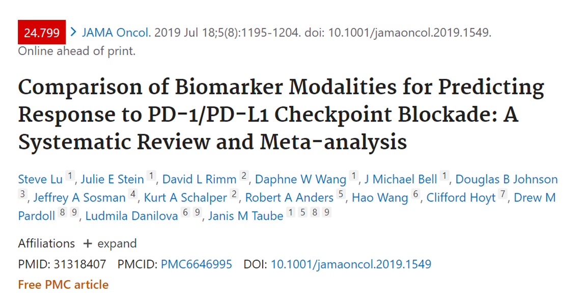 mIHC在肿瘤免疫治疗药效评估领域应用