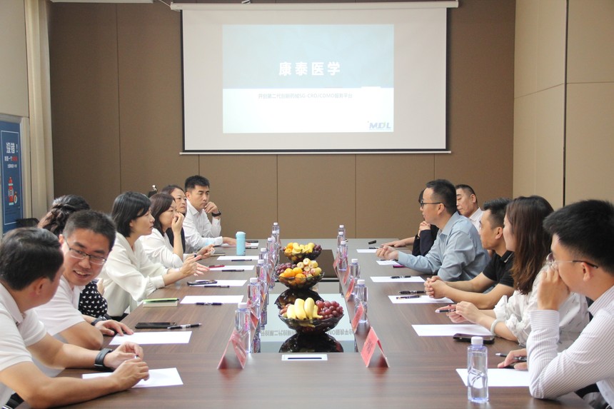 廊坊市科技局到我司参观调研