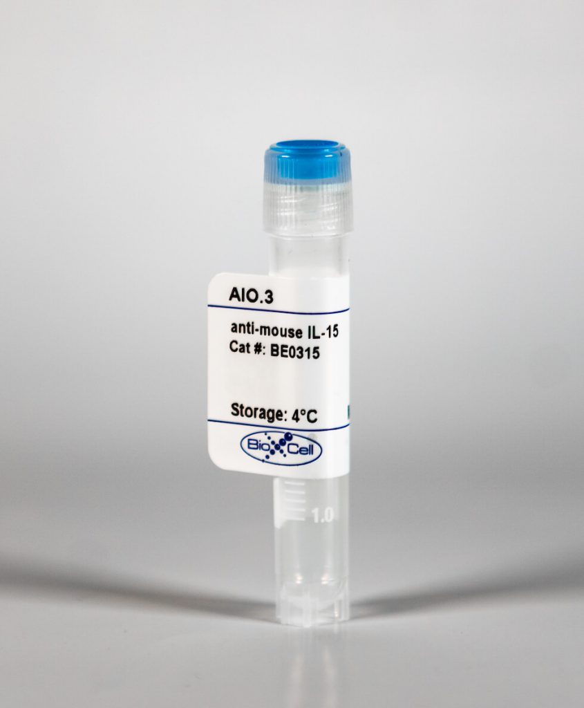 BioXcell特色产品推荐之：InVivoMAb anti-mouse IL-15（Clone：AIO.3）