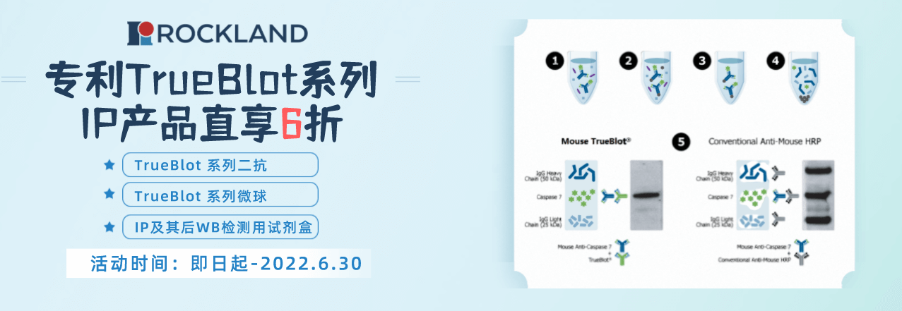 Rockland促销活动：专利TrueBlot系列IP产品，