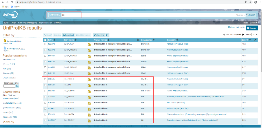 【技术分享】 UniProt 数据库使用指南