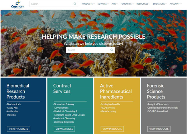 Cayman Chemical多种生化、免疫试剂和分析试剂盒正在促销中