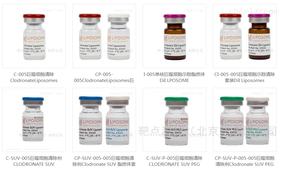 氯磷酸二钠脂质体Clodronate Liposomes—巨噬细胞清除原理