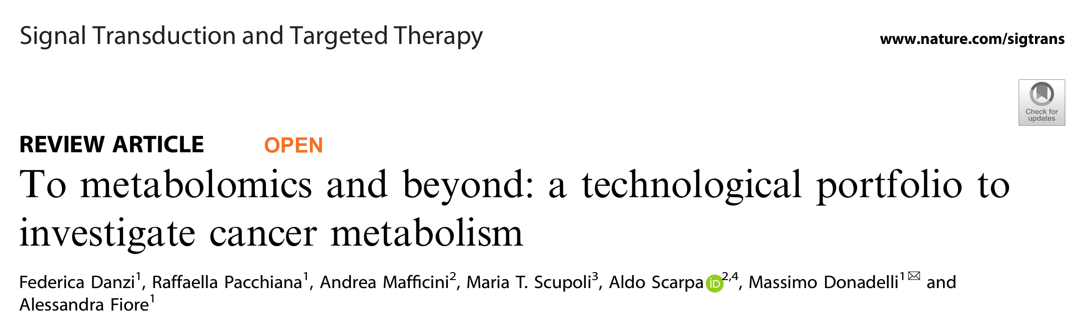 STTT | 重磅综述-癌症代谢研究利器