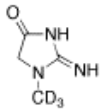 中英文说明书丨Creatinine-d3(肌酐-d3)相关研究 中英文说明书丨Creatinine-d3(肌酐-d3)相关研究