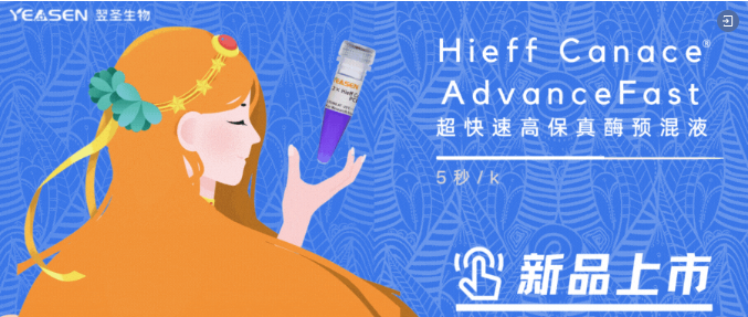 新品上市 | Canace高保真酶全新升级，5sec/kb，保真保快！