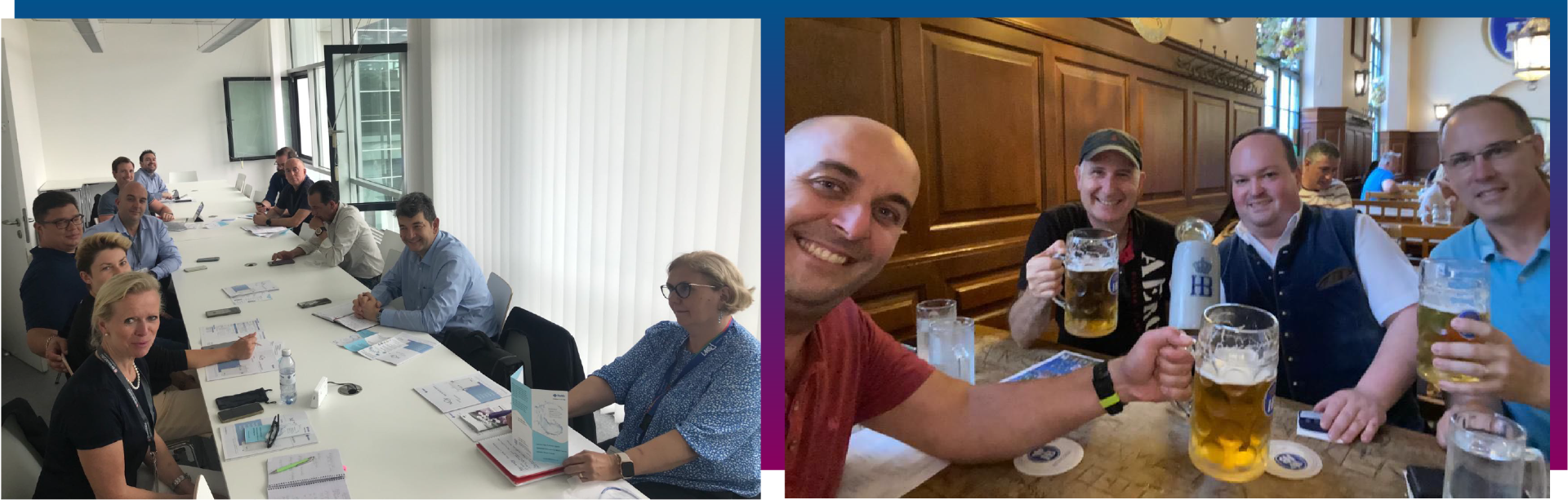 各位合作伙伴相聚analytica2022的欢乐时光-乐枫纯水